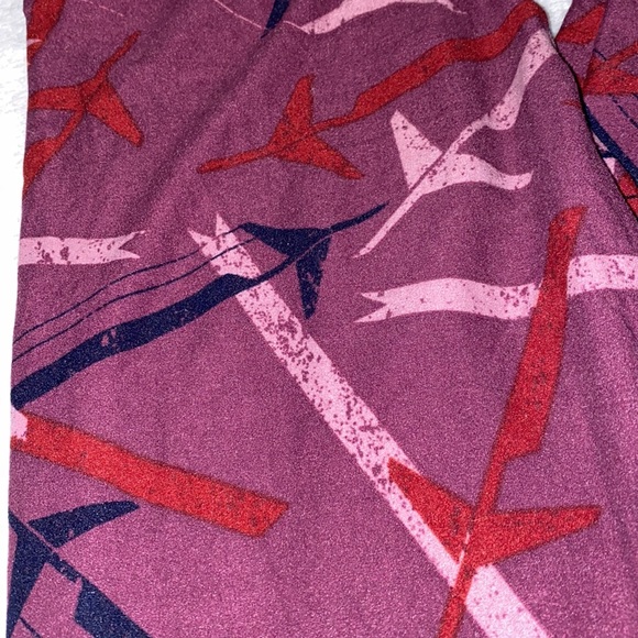 Lularoe airplane leggings! - Picture 2 of 2